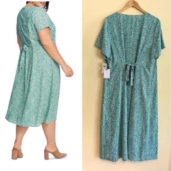 1. State Neo Renaissance Plus Size Prairie Dress - Picture 2 of 5